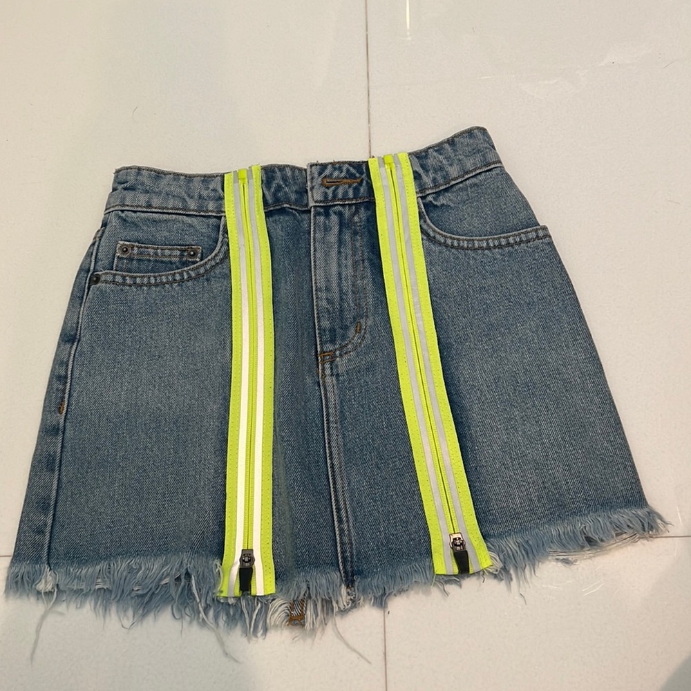 Vintage jean skirt